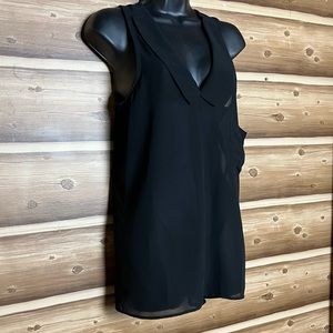5/$20 Love stitch women black blouse size M‎